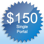 Single portal license only $150